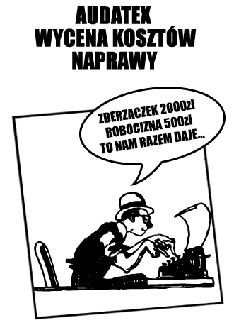 Audatex - wycena kosztów naprawy pojazdu.